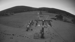 Dolní část sjezdovky Skiareálu Ramzová