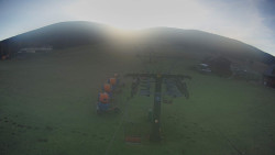 Dolní část sjezdovky Skiareálu Ramzová