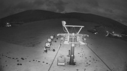 Dolní část sjezdovky Skiareálu Ramzová