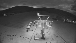 Dolní část sjezdovky Skiareálu Ramzová