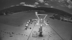 Dolní část sjezdovky Skiareálu Ramzová