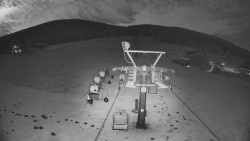 Dolní část sjezdovky Skiareálu Ramzová