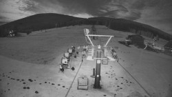 Dolní část sjezdovky Skiareálu Ramzová