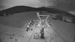 Dolní část sjezdovky Skiareálu Ramzová