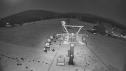 Dolní část sjezdovky Skiareálu Ramzová