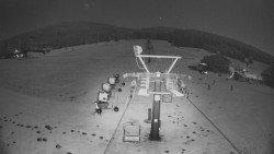 Dolní část sjezdovky Skiareálu Ramzová