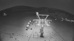 Dolní část sjezdovky Skiareálu Ramzová