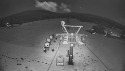 Dolní část sjezdovky Skiareálu Ramzová