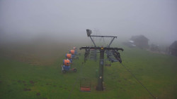 Dolní část sjezdovky Skiareálu Ramzová