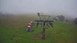 Dolní část sjezdovky Skiareálu Ramzová