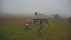 Dolní část sjezdovky Skiareálu Ramzová