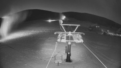 Dolní část sjezdovky Skiareálu Ramzová