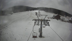 Dolní část sjezdovky Skiareálu Ramzová