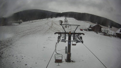 Dolní část sjezdovky Skiareálu Ramzová