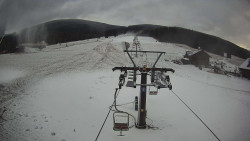 Dolní část sjezdovky Skiareálu Ramzová