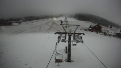 Dolní část sjezdovky Skiareálu Ramzová