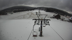 Dolní část sjezdovky Skiareálu Ramzová