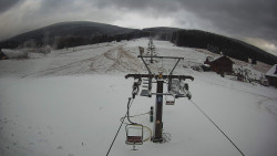 Dolní část sjezdovky Skiareálu Ramzová