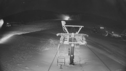 Dolní část sjezdovky Skiareálu Ramzová