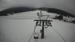 Dolní část sjezdovky Skiareálu Ramzová