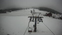 Dolní část sjezdovky Skiareálu Ramzová