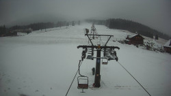 Dolní část sjezdovky Skiareálu Ramzová