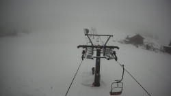 Dolní část sjezdovky Skiareálu Ramzová