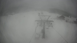 Dolní část sjezdovky Skiareálu Ramzová