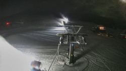 Dolní část sjezdovky Skiareálu Ramzová