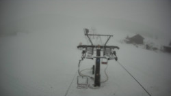 Dolní část sjezdovky Skiareálu Ramzová