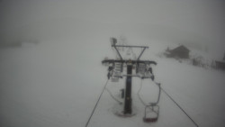 Dolní část sjezdovky Skiareálu Ramzová