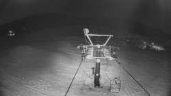 Dolní část sjezdovky Skiareálu Ramzová