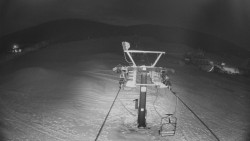 Dolní část sjezdovky Skiareálu Ramzová