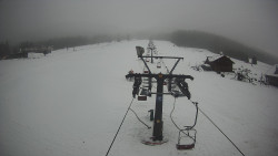 Dolní část sjezdovky Skiareálu Ramzová