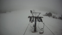 Dolní část sjezdovky Skiareálu Ramzová