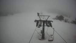 Dolní část sjezdovky Skiareálu Ramzová