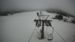 Dolní část sjezdovky Skiareálu Ramzová