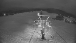 Dolní část sjezdovky Skiareálu Ramzová