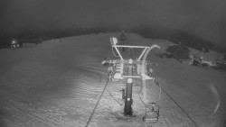 Dolní část sjezdovky Skiareálu Ramzová