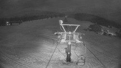 Dolní část sjezdovky Skiareálu Ramzová