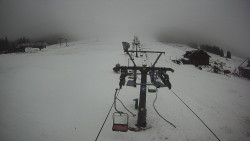 Dolní část sjezdovky Skiareálu Ramzová