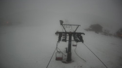 Dolní část sjezdovky Skiareálu Ramzová