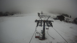 Dolní část sjezdovky Skiareálu Ramzová