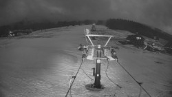 Dolní část sjezdovky Skiareálu Ramzová