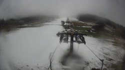 Dolní část sjezdovky Skiareálu Ramzová