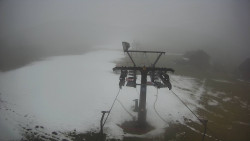 Dolní část sjezdovky Skiareálu Ramzová