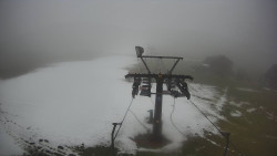 Dolní část sjezdovky Skiareálu Ramzová