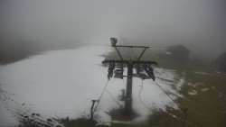 Dolní část sjezdovky Skiareálu Ramzová