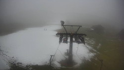 Dolní část sjezdovky Skiareálu Ramzová