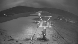 Dolní část sjezdovky Skiareálu Ramzová